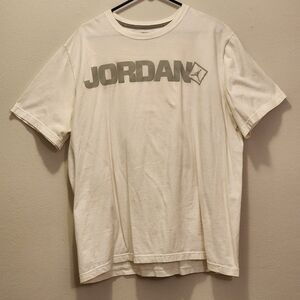 White "Jordan T-shirt"